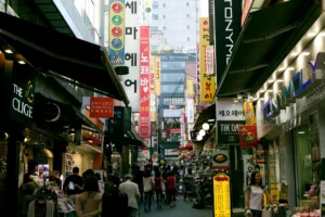 Namdaemun Market pharmacy district Seoul Korea